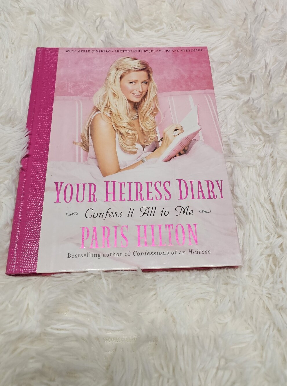 NEW Paris Hilton "Your Heiress Diary" Confess It All To Me  Hardcover Book Y2K